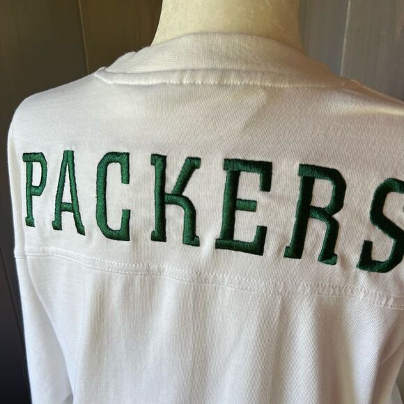 GREEN BAY PACKERS Unisex Top Embroidered M - Picture 5 of 11